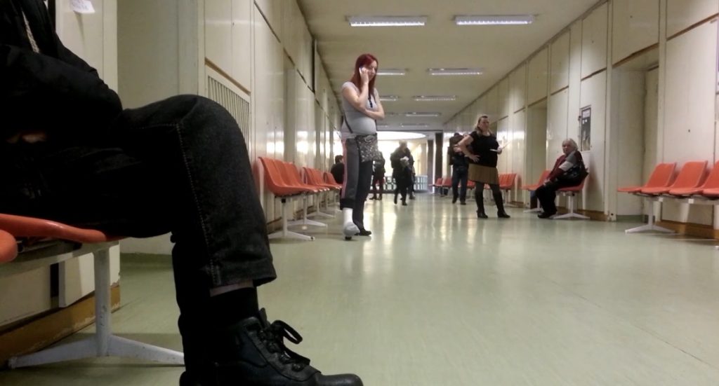 Redhead slwc socked calling video