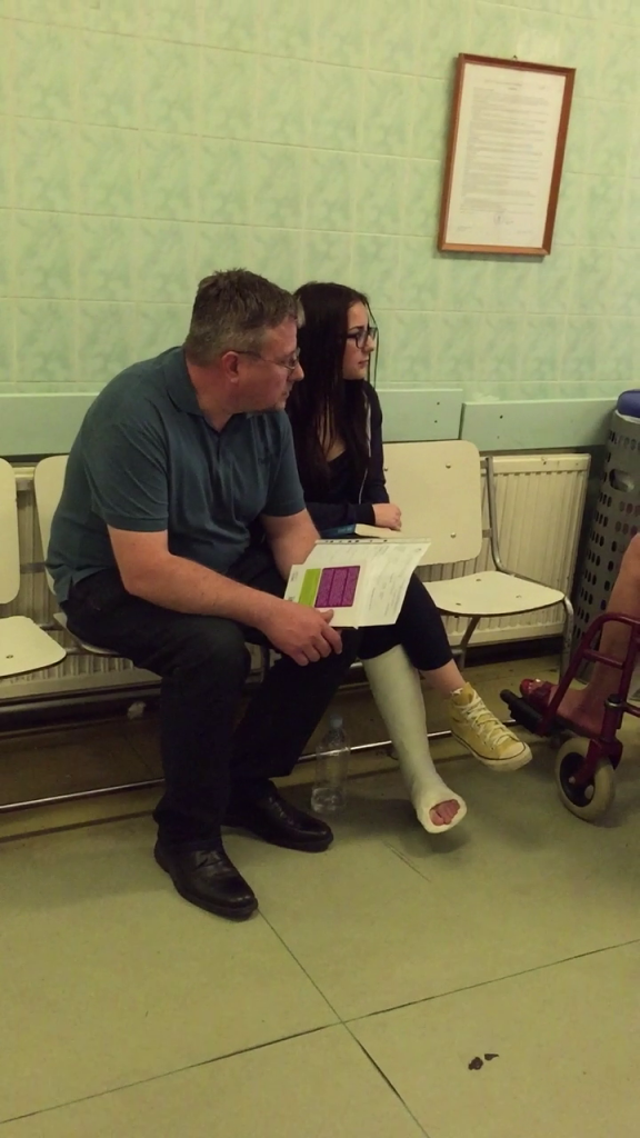 Girl long waiting hospital slwc video